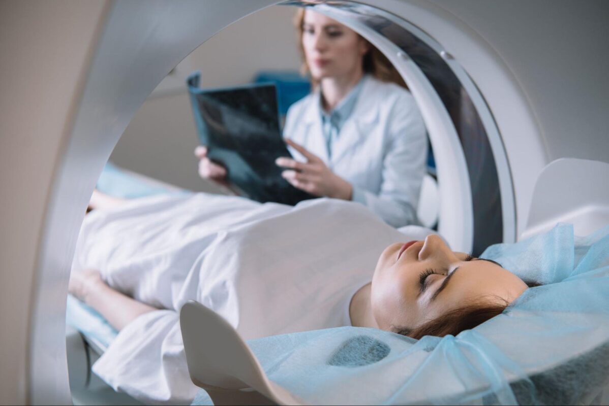 CT imaging test for cystic fibrosis