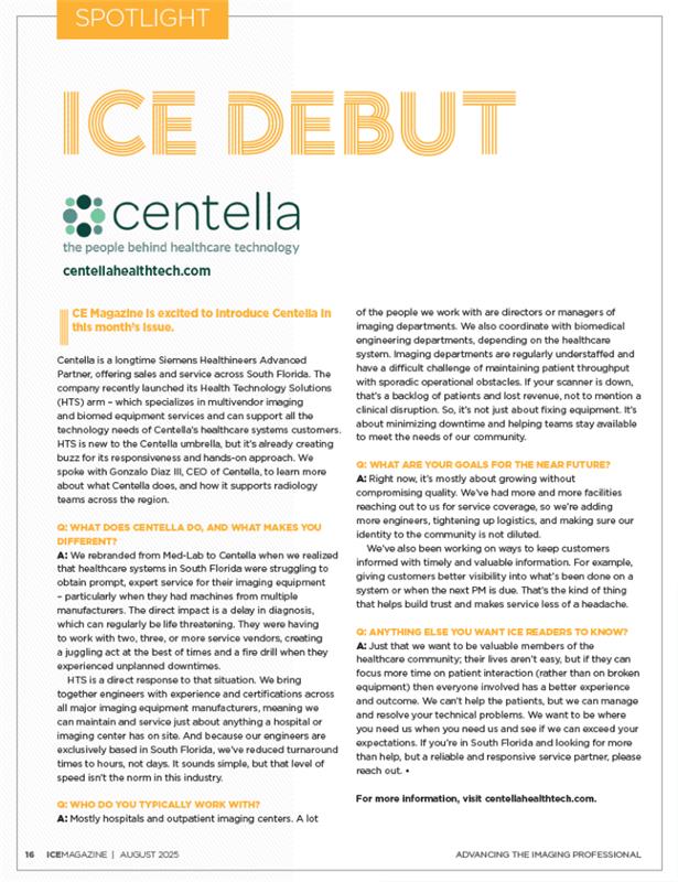 snapshot of article written about centella