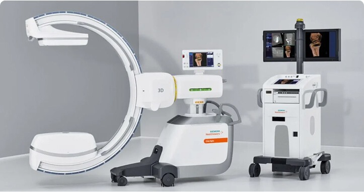 Siemens Healthineers surgical C-arm imaging system representing Centella surgical solutions as part of West Palm Beach medical imaging solutions